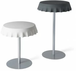 SLIDE Круглый высокий стол из полиэтилена