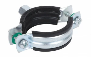 33335061 Крепление для труб  2S Хомуты с вкладышем epdm (M8) для стальных, медных, чугунных и пластиковых (многослойных) труб