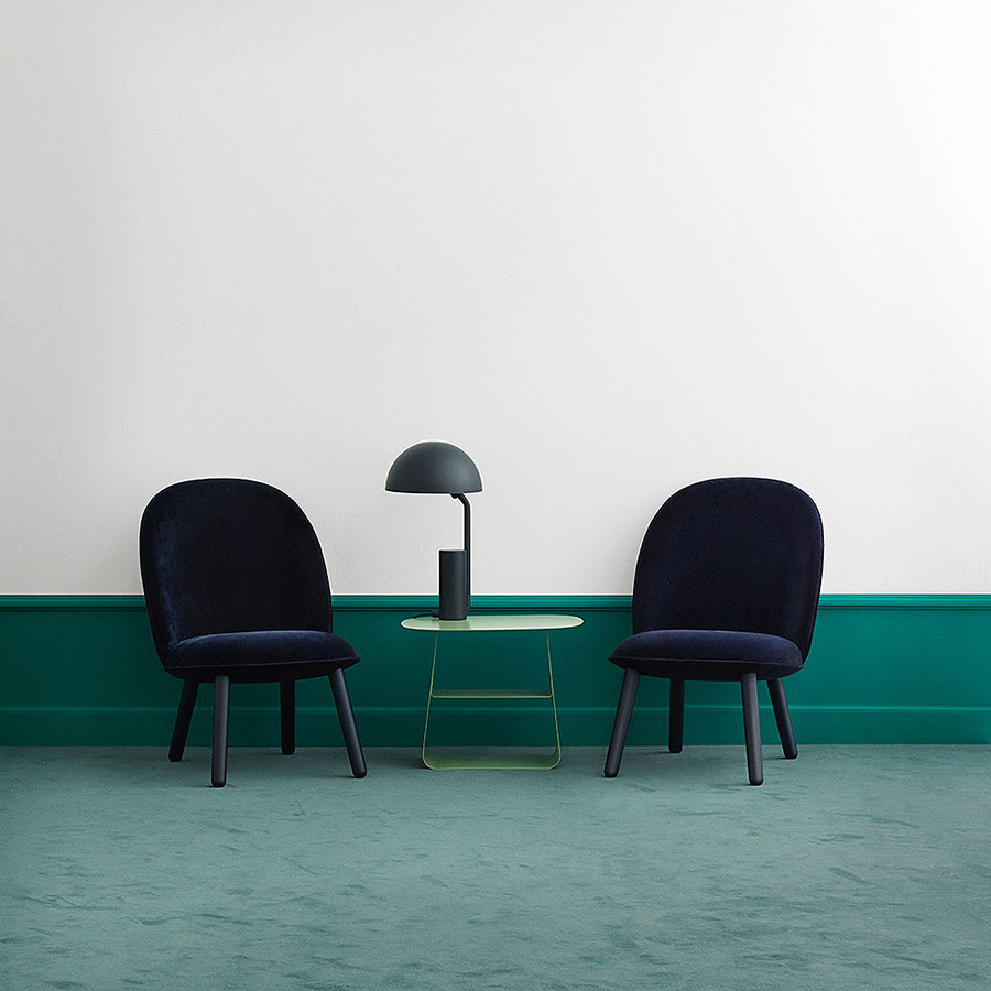Стул Velour бордовый бархатный Normann Copenhagen 603057 - Вид №5