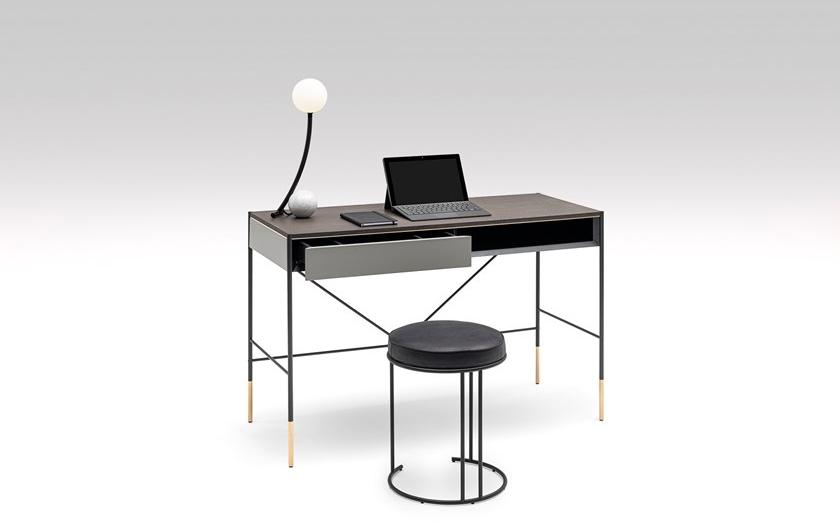 Living Divani Письменный стол из дерева с ящиками Era sun-id-1478112 - Вид №3