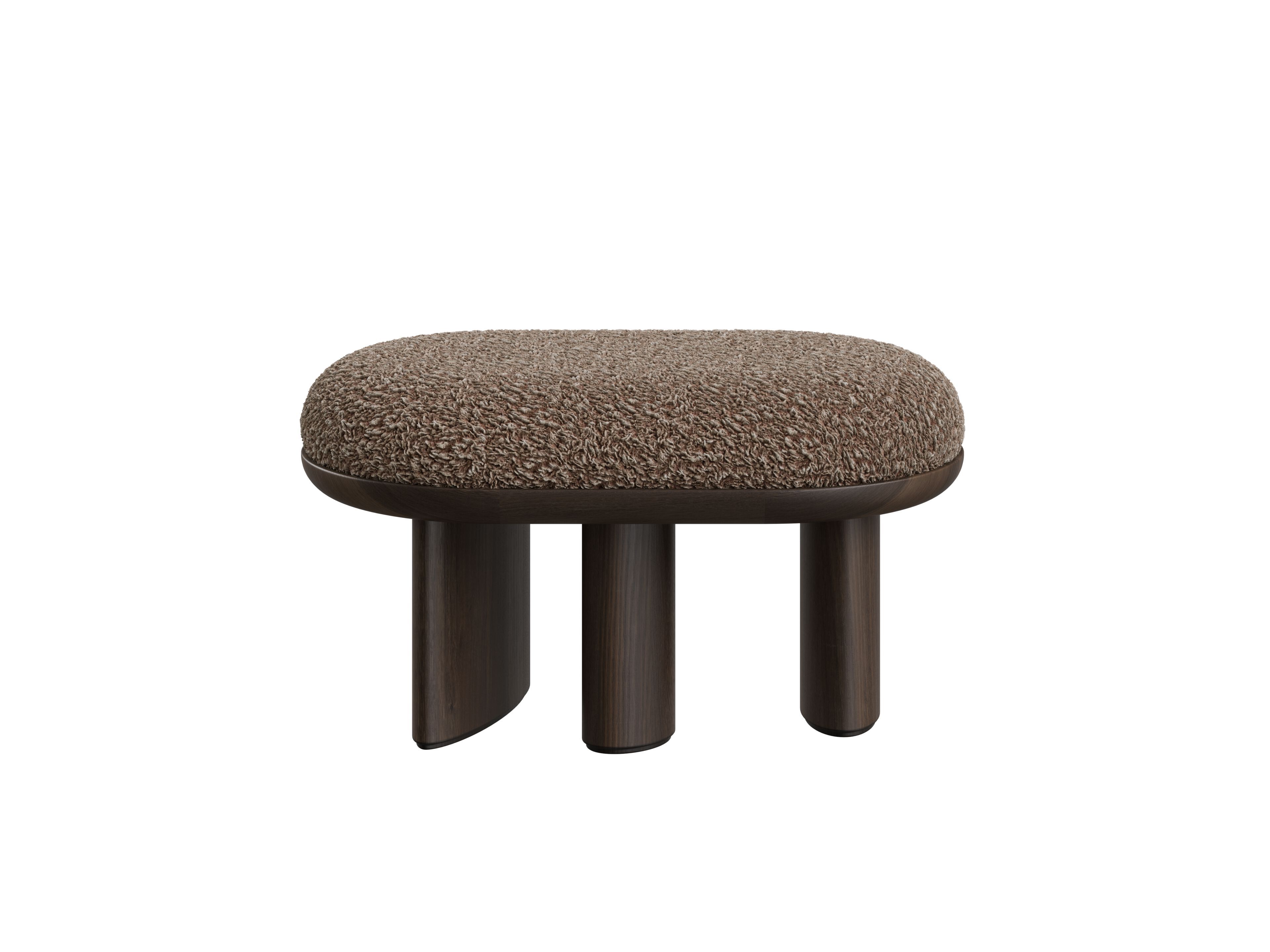 Низкий стул из бука с мягким сиденьем DÔME DECO Nova ' 25 ARCH-00029469 - Вид №1