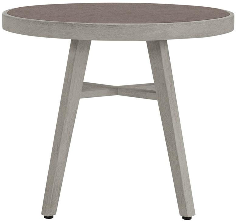 JANUS et Cie Круглый садовый столик из тика Rock garden sun-id-1368364 - Вид №1