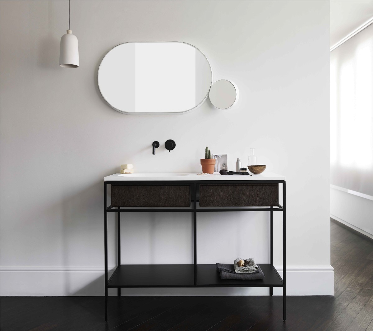 Ex.T Gravity Настенное зеркало EXSPGRAVITYBI+ EXSPINGRAVITYBI  - Вид №4