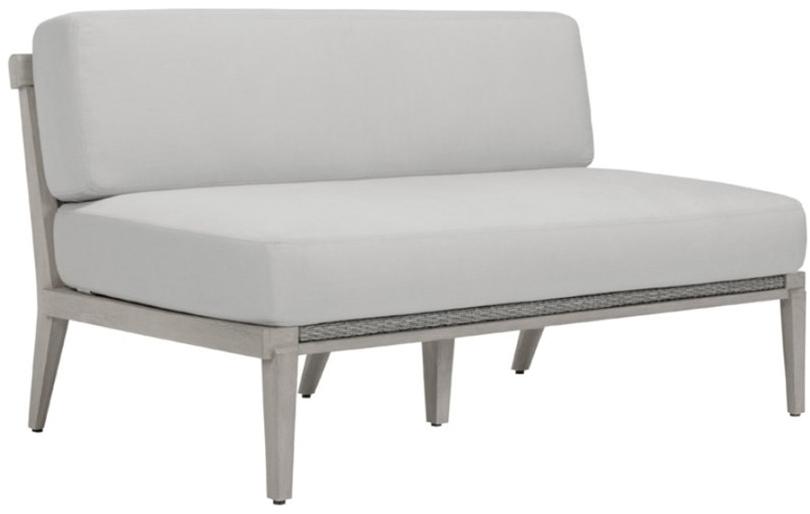 JANUS et Cie Большой центральный модуль из тика для модульного дивана Rock garden sun-id-1428779 - Вид №1