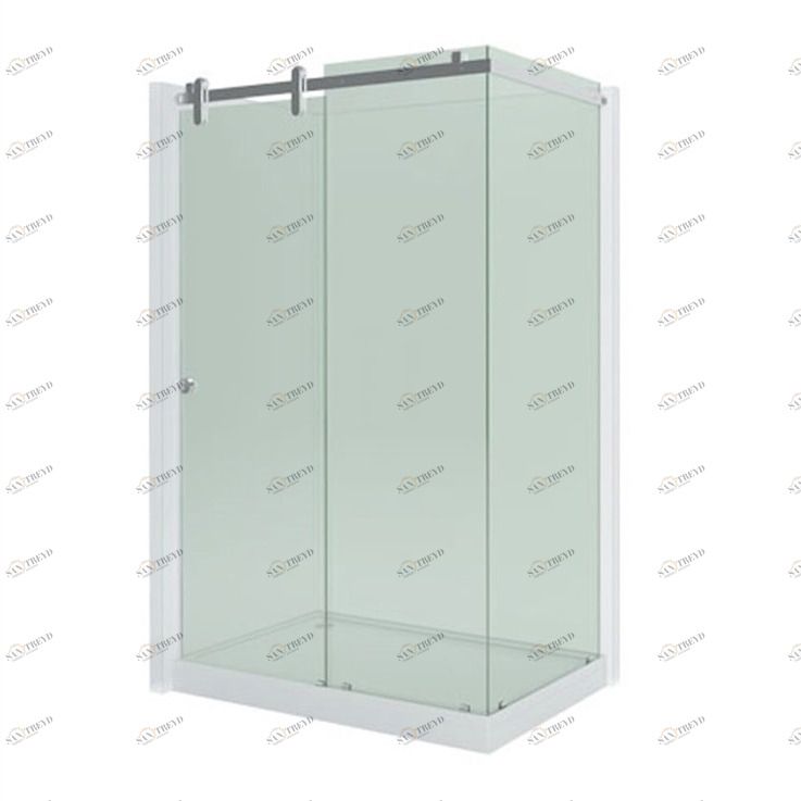 Душевой уголок Aquanet Gamma 150x80-12 L, прозрачное стекло 166782