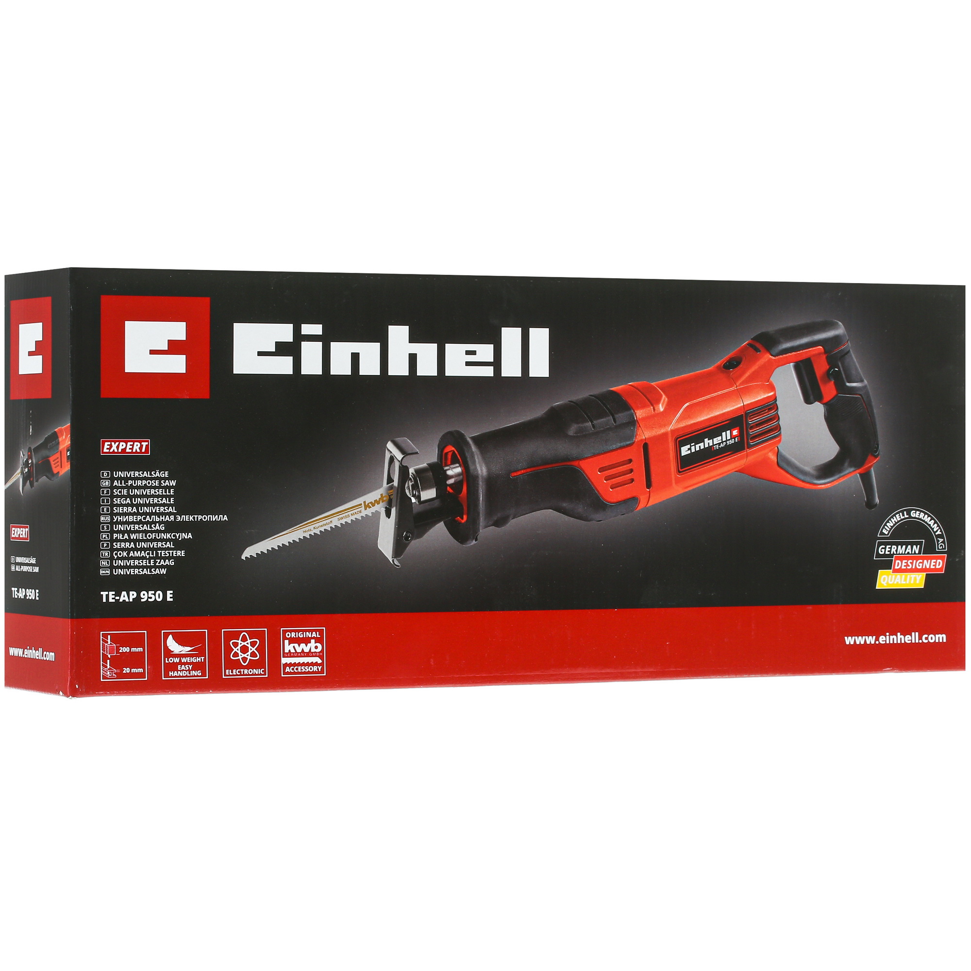 Сабельная пила Einhell TE-AP 950 E 5311655 STDN-0121360 - Вид №5