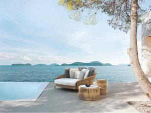 107201 Журнальный столик Ø 69 см Point Weave