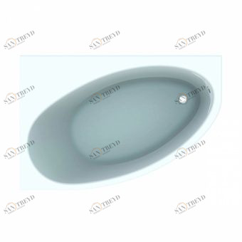 Ванна асимметричная угловая правая 150x100 Keramag Renova № 1 657350000 