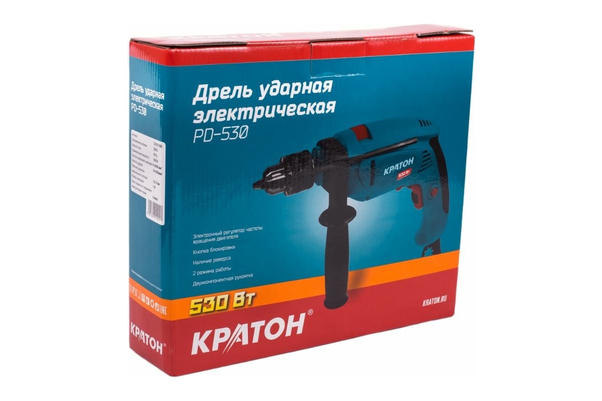 Дрель  Кратон PD-530 9154062 STDN-0062399 - Вид №4