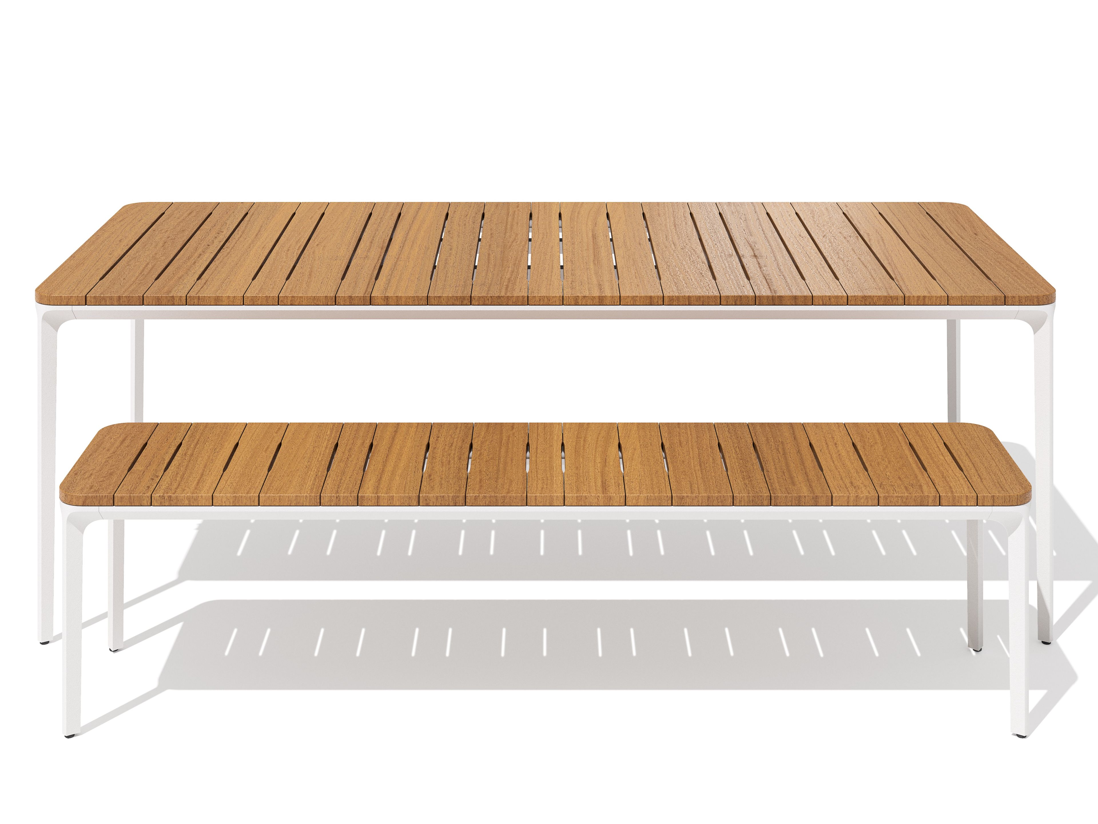 Прямоугольный садовый стол в ироко Sovet Italia ARCH-00048822