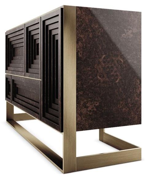 Malabar Буфет из лакированной древесины с распашными дверцами Venezia sun-id-1512835 - Вид №1