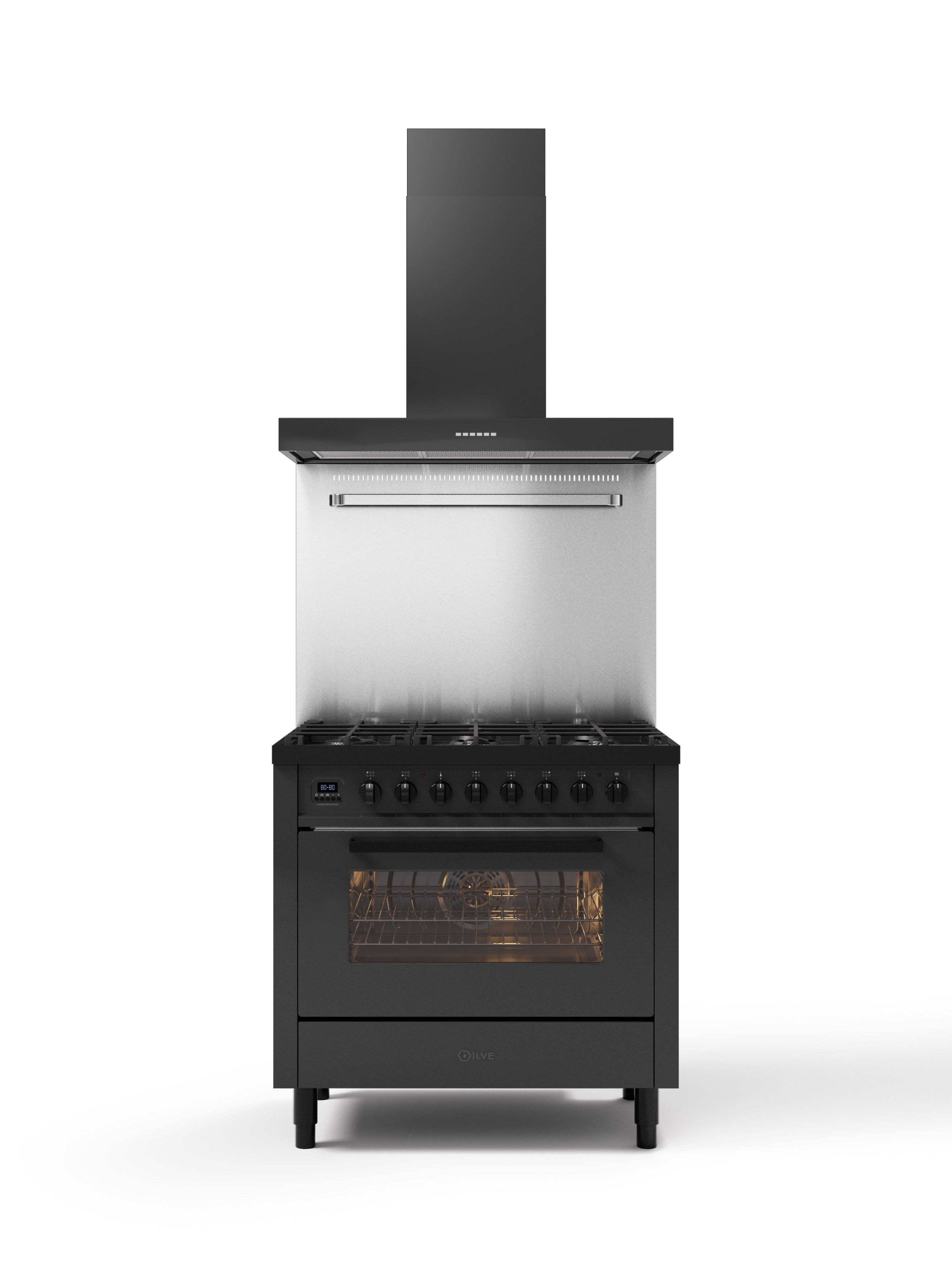 Отдельно стоящая кухня из нержавеющей стали Ilve Pro Line ARCH-00082738 - Вид №1