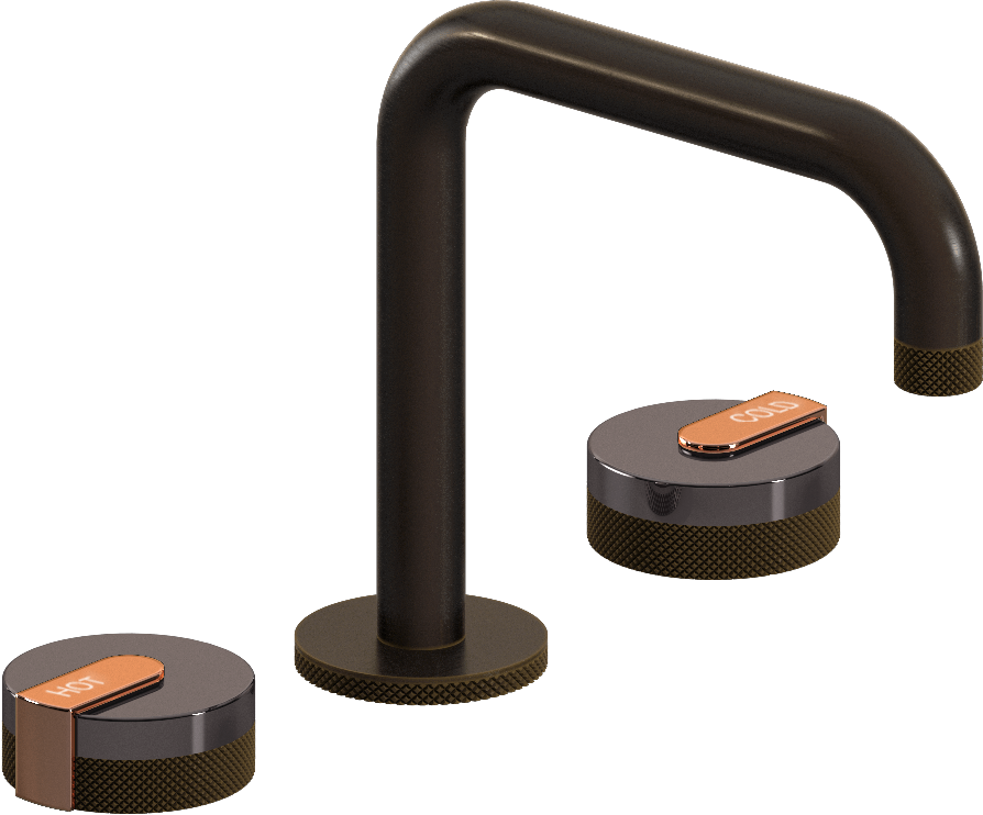 E-11511-R1OX-L1RG-OB Смеситель для умывальника на 3 отвертия GRAFF MOD+