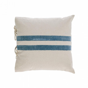 101290 Чехол дл подушки 100% хлопок белый с синими полосами 45 x 45 cm La Forma Ziza