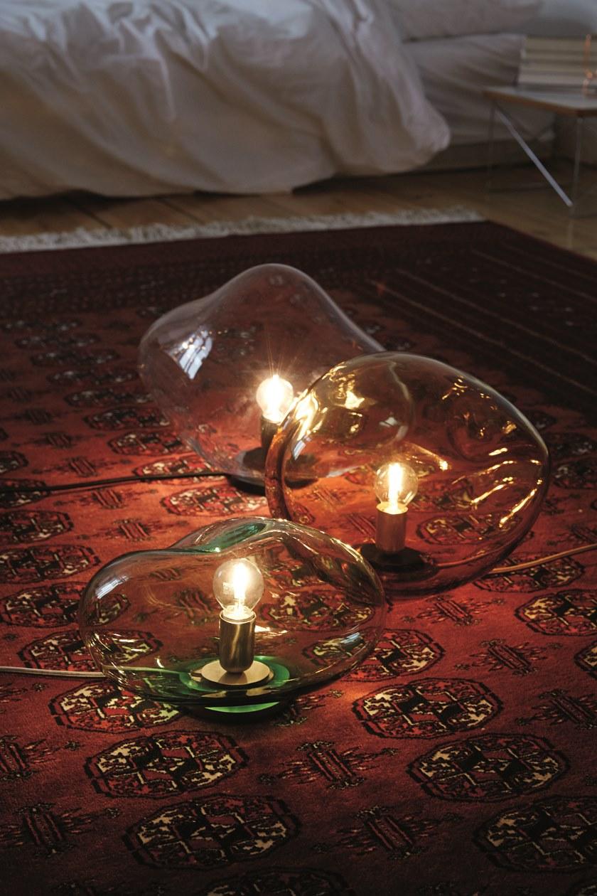 ELOA Настольная лампа с прямым светом ручной работы из дутого стекла Flora Flo.s - Вид №3