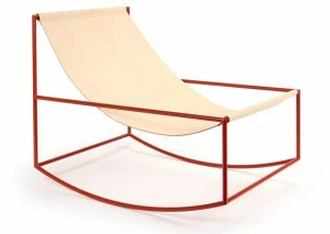 valerie_objects Кресло-качалка из стали с порошковым покрытием  V9018020