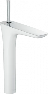 15072400 PuraVida Смеситель для раковины 240, однорычажный, для умывальников со сливным клапаном Push-Open Hansgrohe