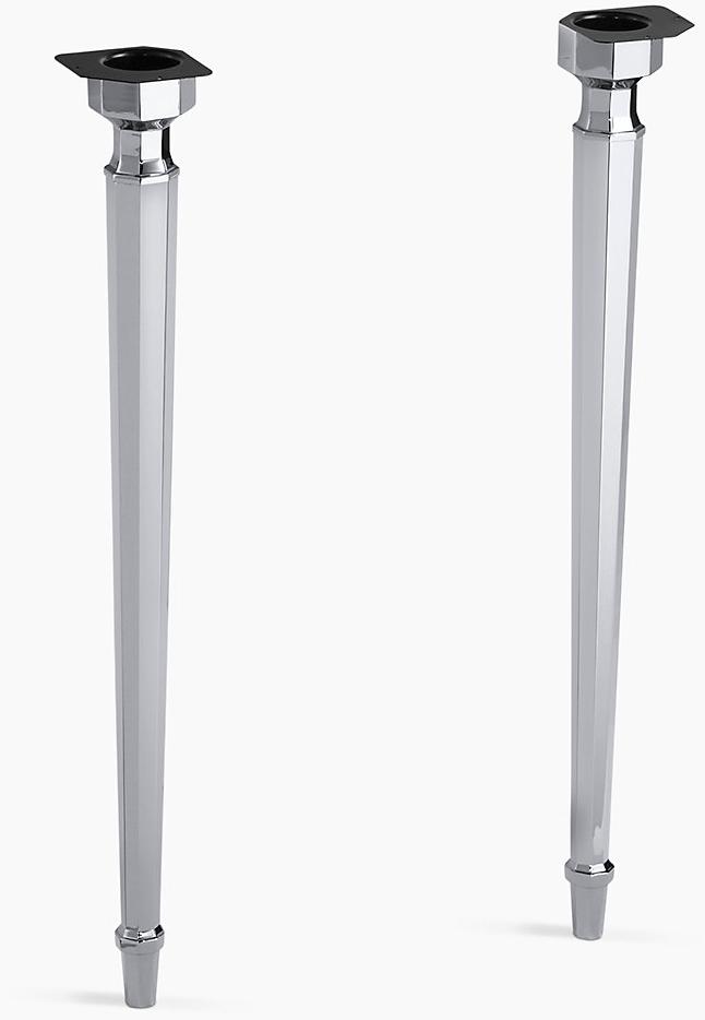 KOHLER Kathryn Восьмиугольные конические ножки стола из латуни K-6839-CP 
