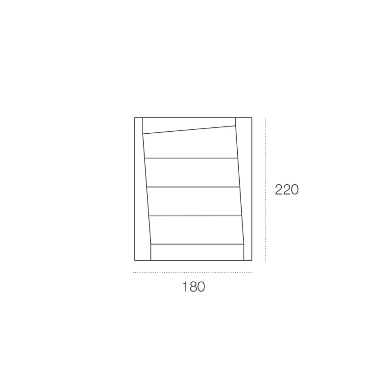 BO35/18X950 Книжный шкаф Adriani e Rossi Золотой черный  - Вид №6