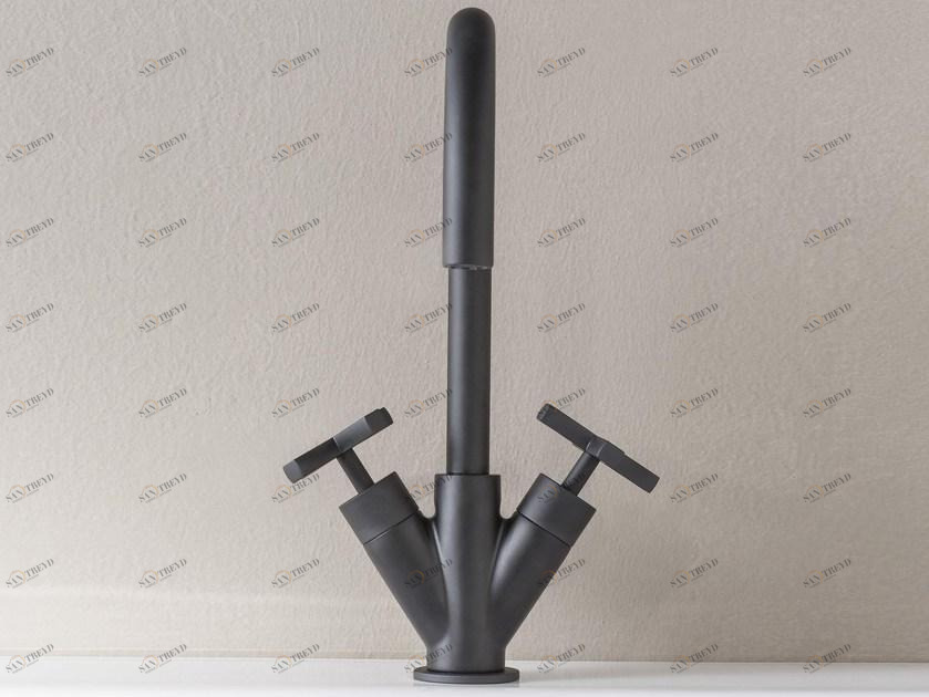 Rubinetterie Treemme Окрашенный смеситель для раковины на столешницу Line sun-id-1374475