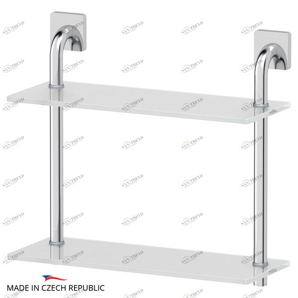 Полка 2-х ярусная 40 см Ellux AVANTGARDE AVA 035 sun-id-561805