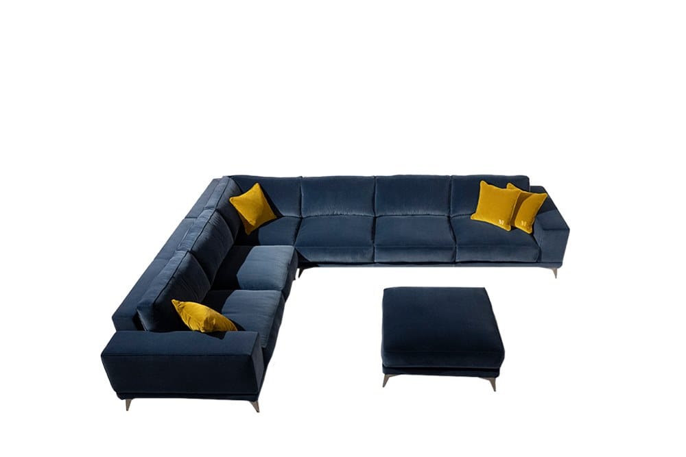 Бархатный угловой диван Mantellassi 1926 Tesla ARCH-00038994 - Вид №4