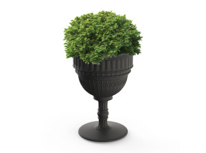 Полиэтиленовый садовый горшок