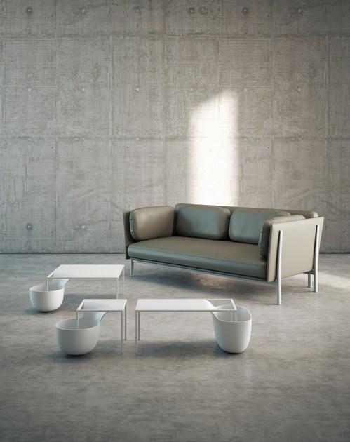 Alias Прямоугольный журнальный столик с вещевым ящиком Flow bowl sun-id-1370851 - Вид №3