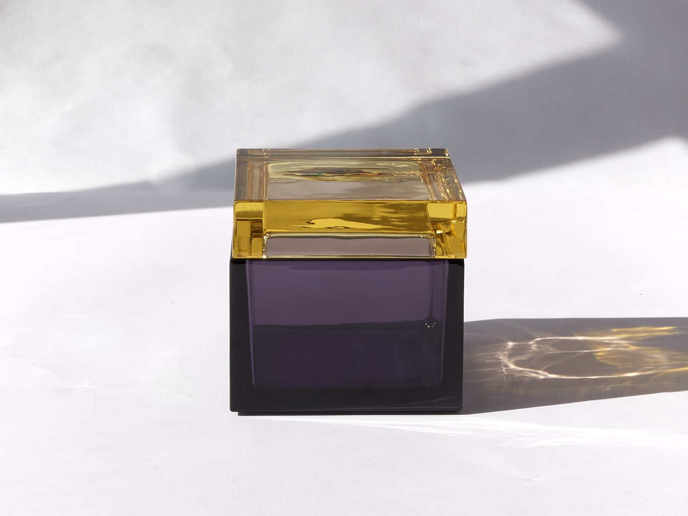 Двухцветный контейнер из дутого стекла Studio Bojola PALMI ARCH-00058347 - Вид №44