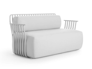 Съемный диван из ткани