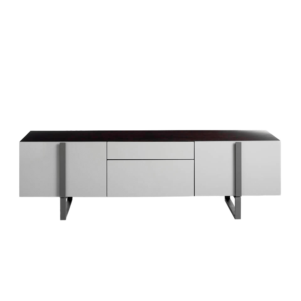 077676 Тумба под TV -TV-GRIS RAL7037 Angel Cerda CP1706 