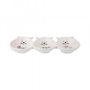 230-307 Посуда керамическая Менажница 3- секционная коллекция счастливое семейство Lefard