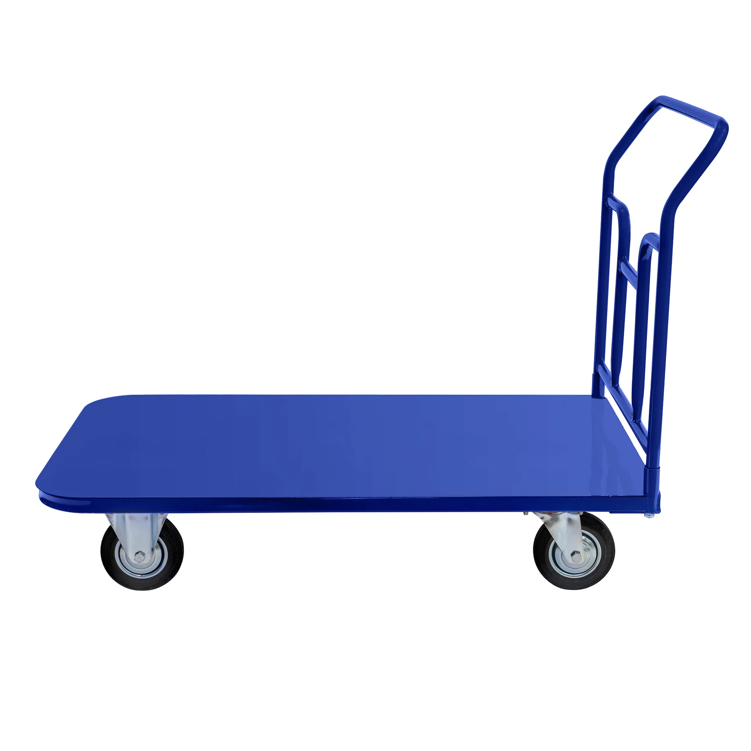 Тележка платформенная ТПТ (г/п 500 кг, 1000x600 мм, колеса черная резина 200 мм) Верстакофф 65-8873 - Вид №2