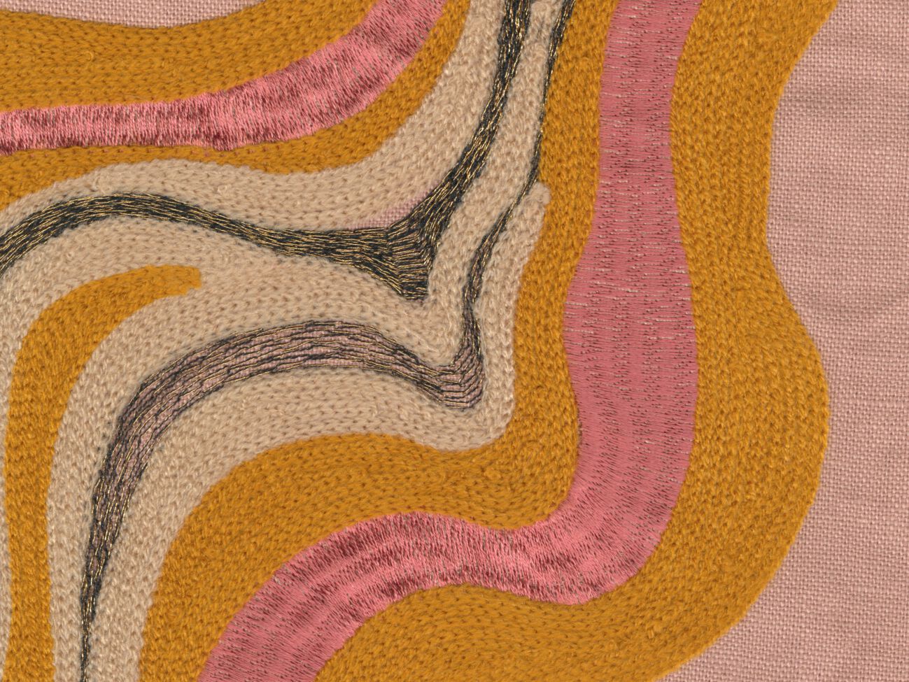 Вышитая ткань для штор Élitis Brera ARCH-00119567 - Вид №4