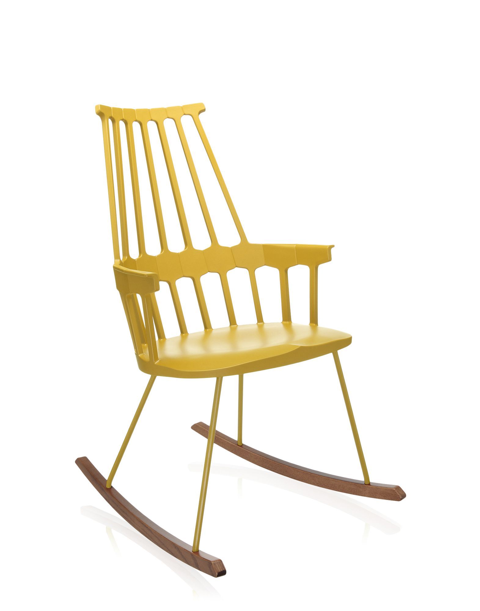 Кресло-качалка из инженерного пластика с подлокотниками Kartell COMBACK ARCH-00138467 - Вид №29