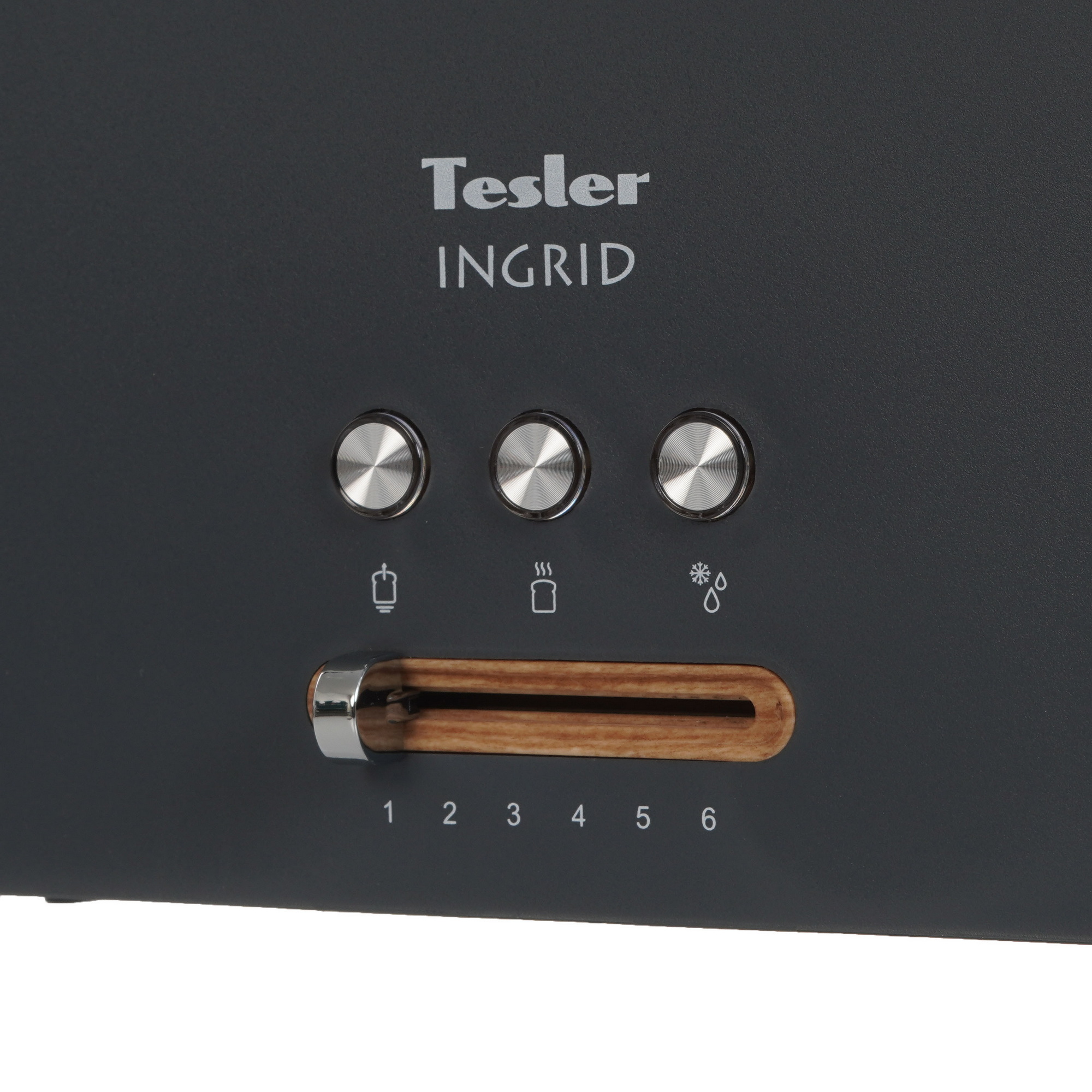 9057394 Тостер TESLER TT-140 серый STDN-0001812 - Вид №3