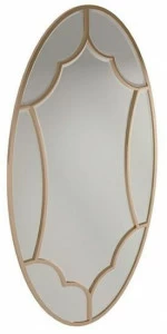 Carpanese Home Овальное зеркало в раме Contemporary 7129