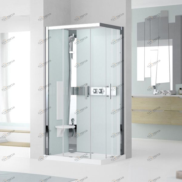 Novellini. Душевая кабина 100x70 A100x70 STANDARD с низким душевым поддоном GLAX 3 GL3A107SM1KGL3A107DM1K