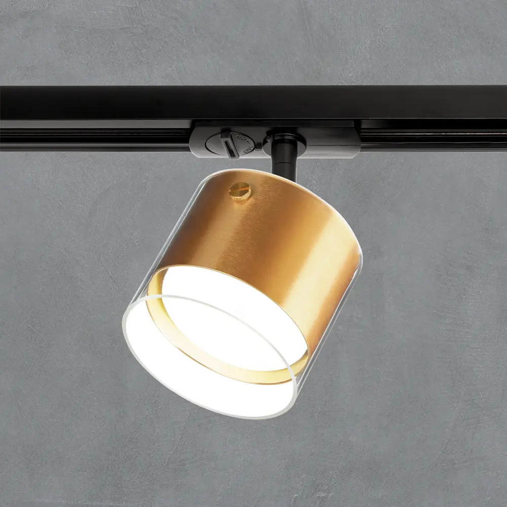 Трековый спот Wolta с золотым покрытием для акцентного освещения 89436514 STLM-1579392 - Вид №2