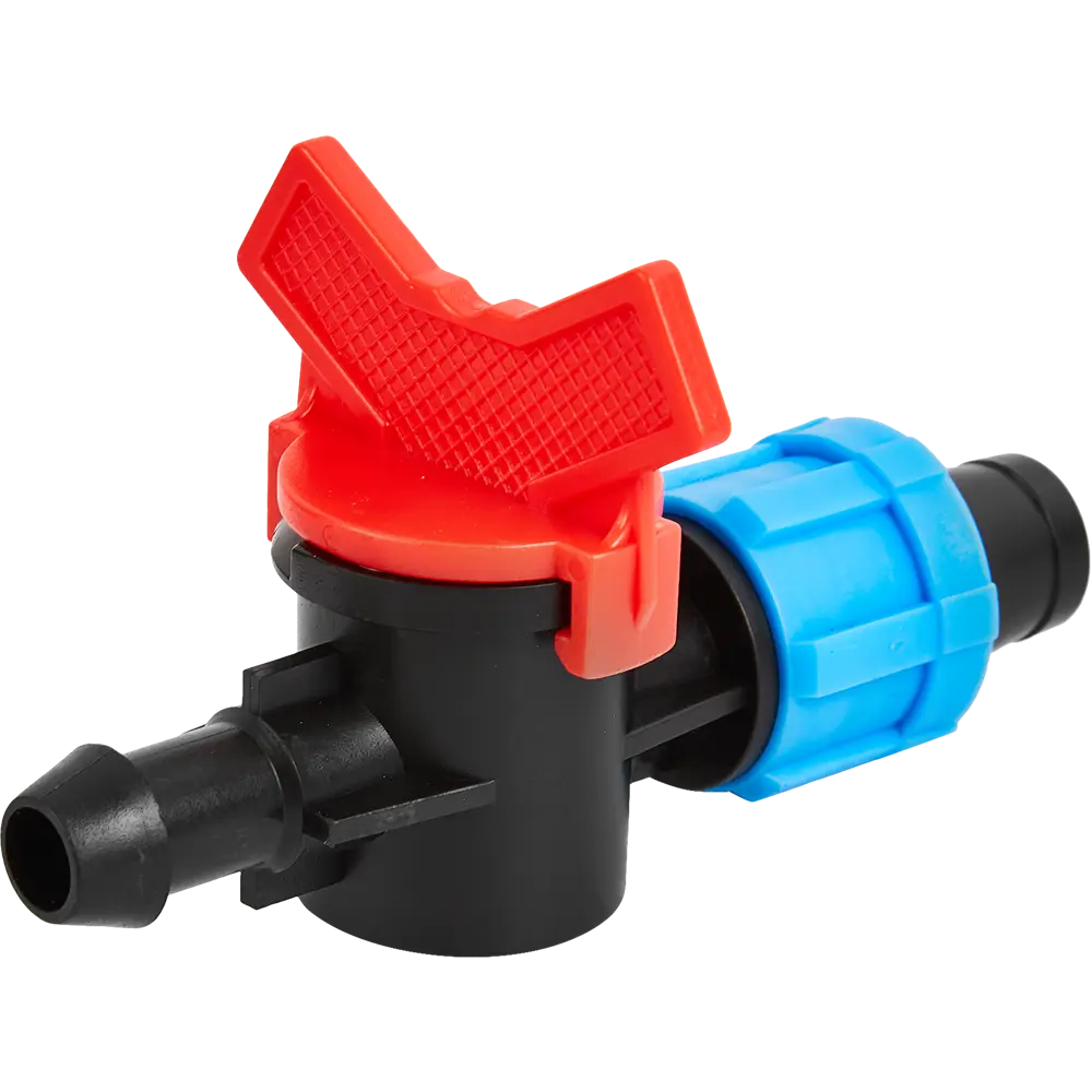 Старт-коннектор BOUTTE для капельного полива с краном 87270983 STLM-0966122