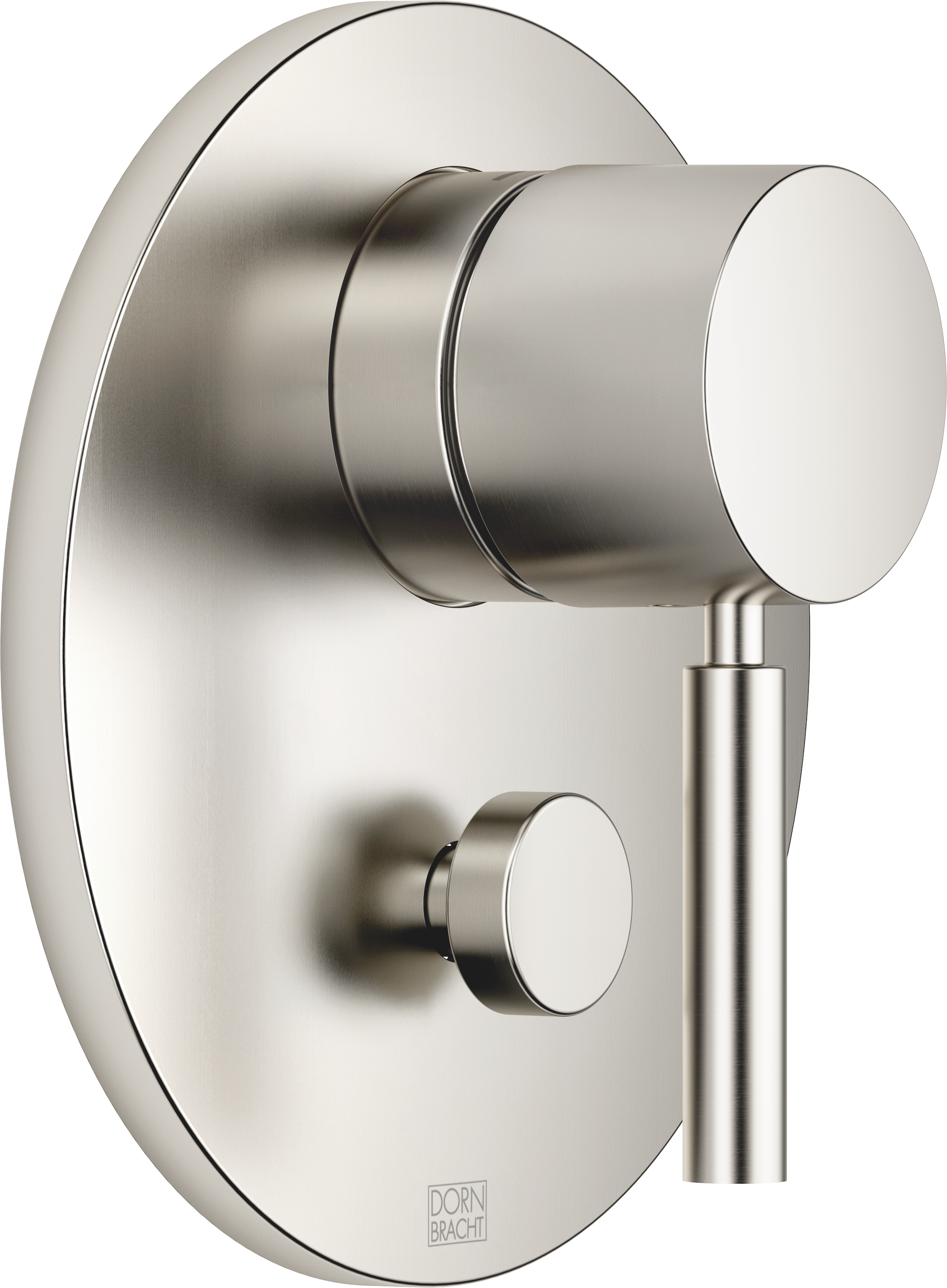 Однорычажный смеситель скрытого монтажа с переключателем - Brushed Platinum 36120660-06