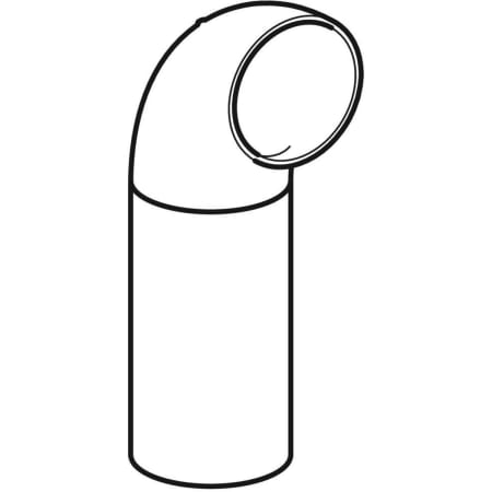 GEBERIT 364.055.16.1 Отвод удлиненный Geberit PE  - Вид №1