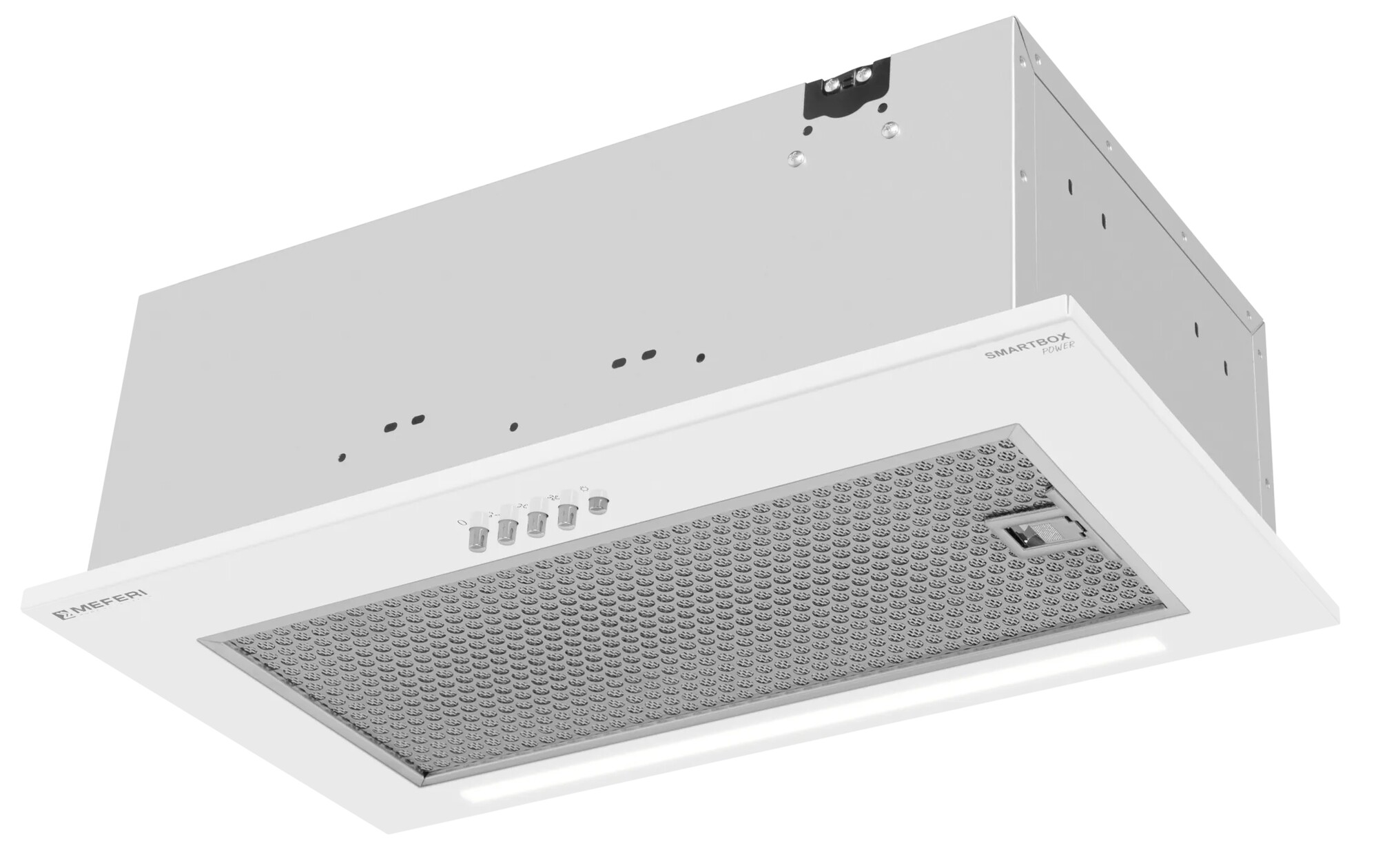9168722 Вытяжка полновстраиваемая Meferi SMARTBOX52WH POWER белый STDN-0107331 - Вид №3