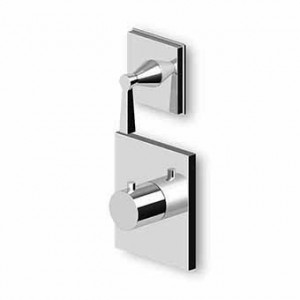 ZB2646 - R97810 - R97815 Встроенный термостатический смеситель для душа 1/2 "и переключатель на 2/3 с открытием / закрытием воды. Zucchetti Bellagio