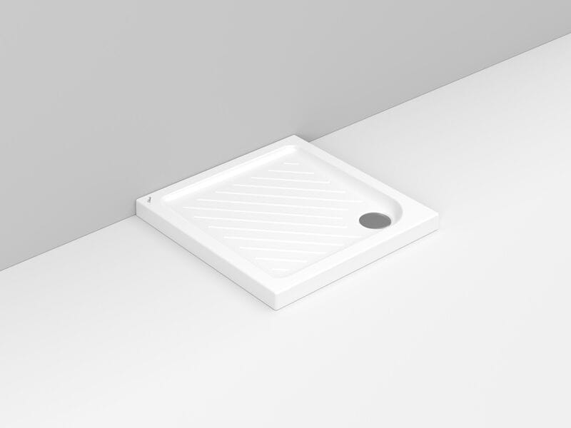 Керамический нескользящий квадратный поддон для душа Ceramica Dolomite Gemma2 ARCH-00002184 - Вид №3