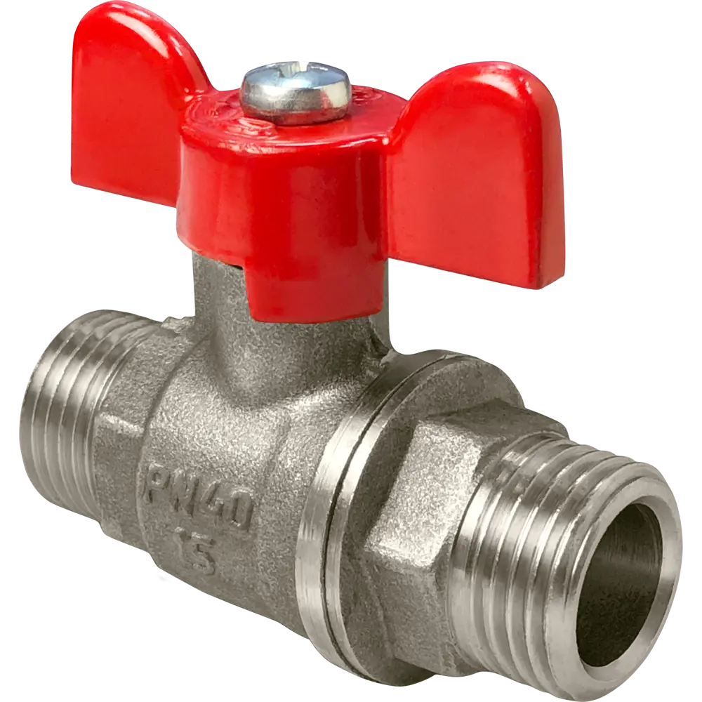 Шаровой кран Valfex с бабочкой для водопровода 3/4" 84505435 STLM-1495288
