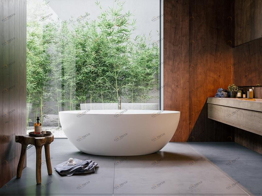 Glass1989 Отдельностоящая ванна из минералита Home & spa rituals sun-id-1438835