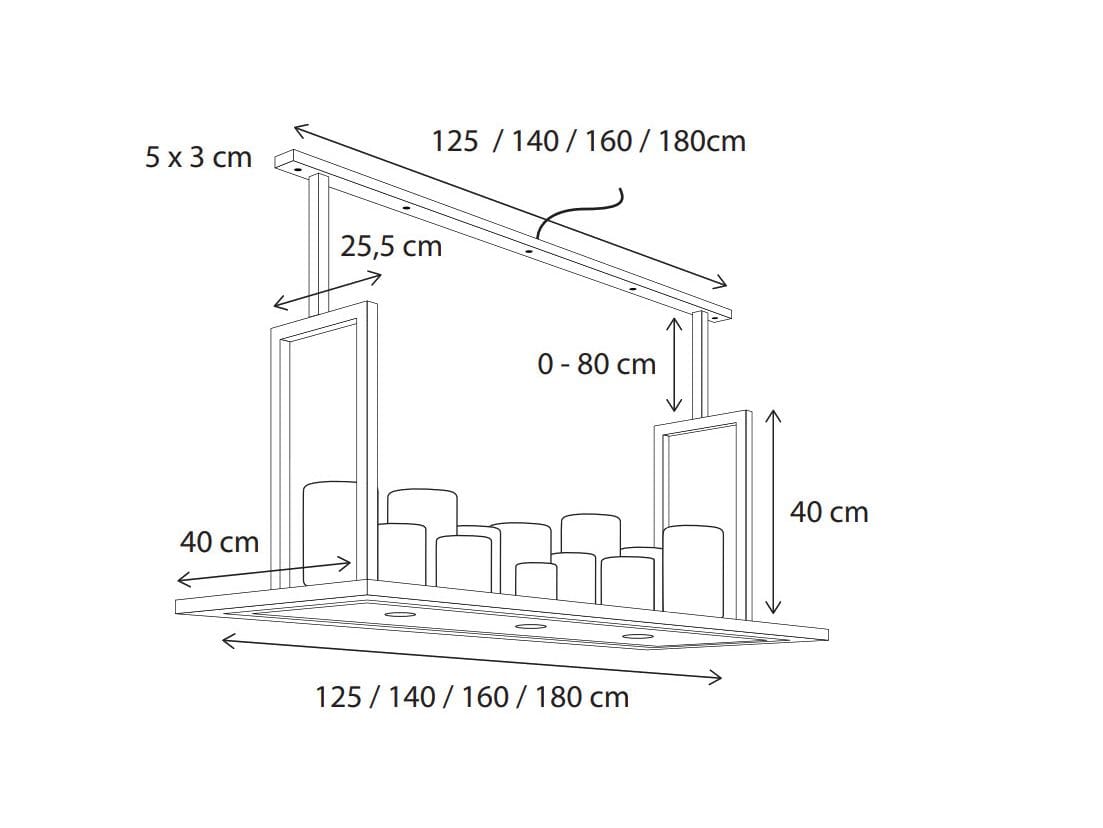 Латунный светодиодный подвесной светильник Authentage Lighting Bellefeu ARCH-00098654 - Вид №2