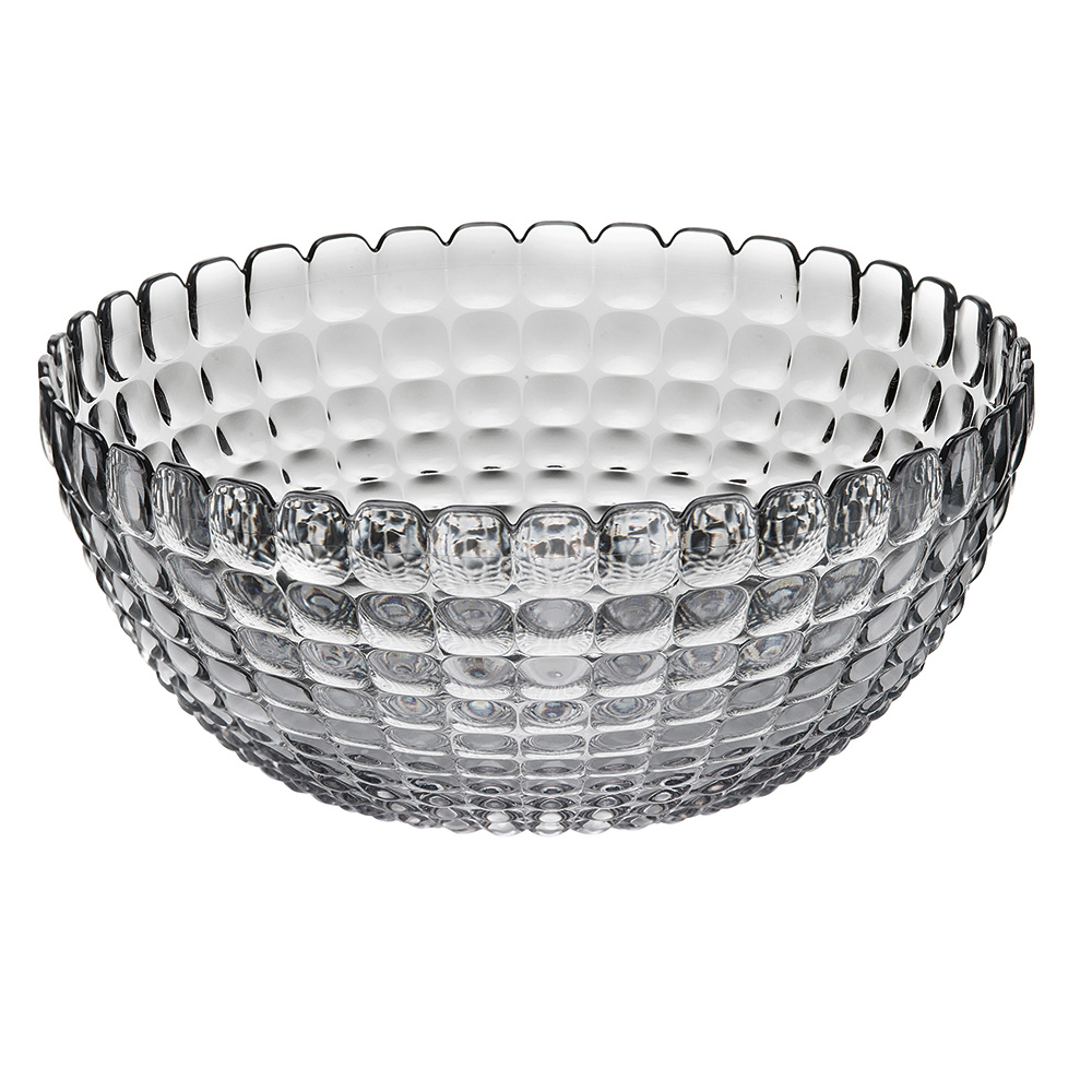 21382592 Салатник tiffany, D25 см, акрил, серый Guzzini 