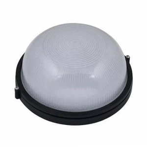 Уличный настенный светильник D 18 см черный Horoz 070-005-0060 HOROZ 070-005 00-3898632 Белый;черный